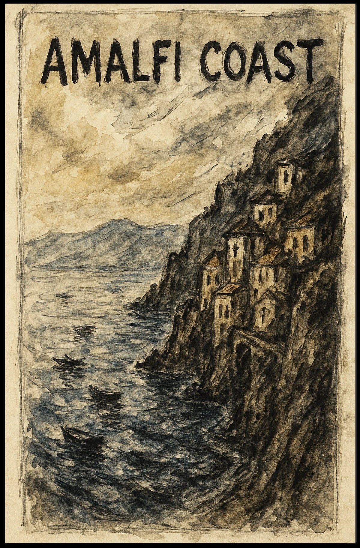 Amalfi Coast Poster