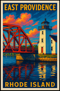 East Providence Rhode Island Poster
