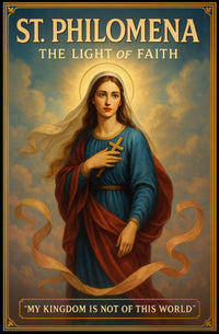 St. Philomena The Light of Faith Poster