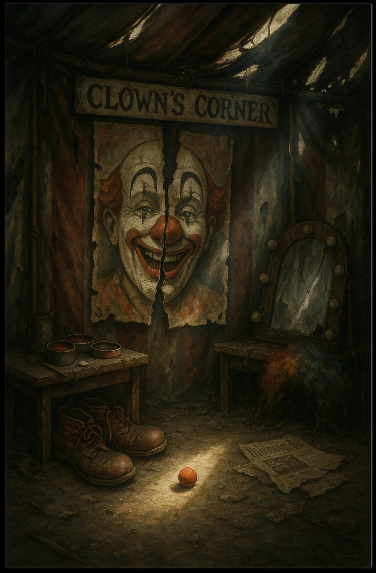 ClownS Corner Poster