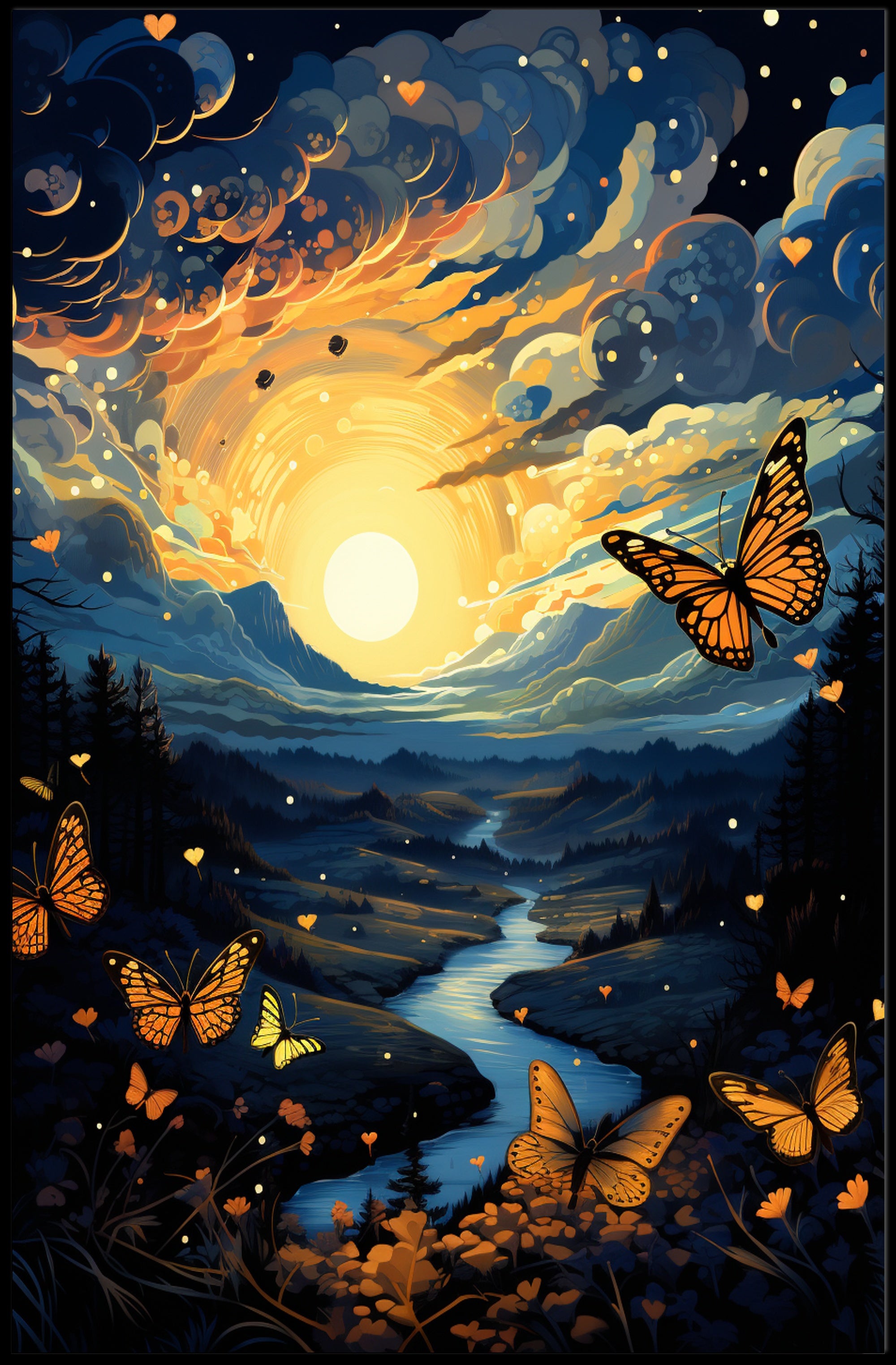 Enchanted Twilight Poster PosterGoat