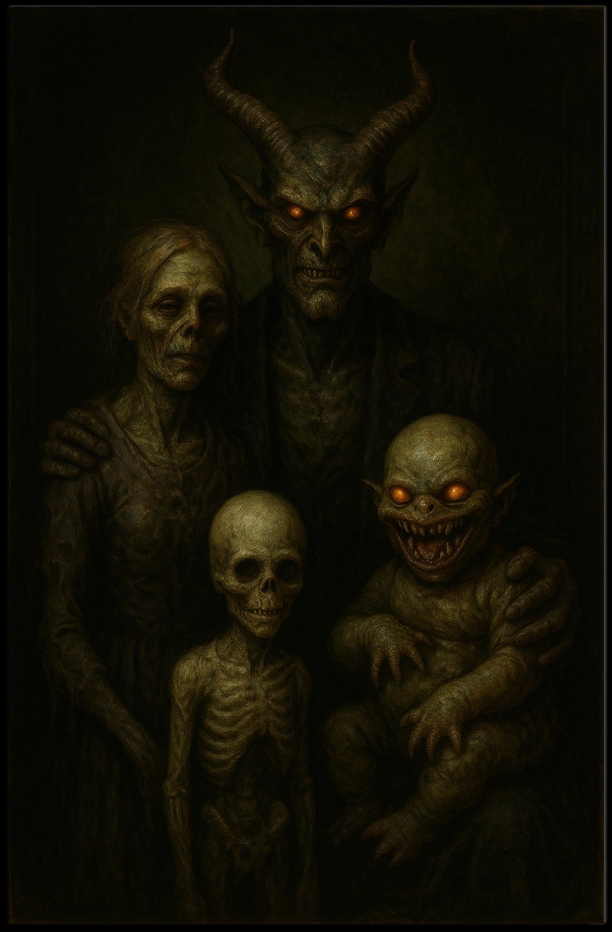 Family Of The Macabre Poster