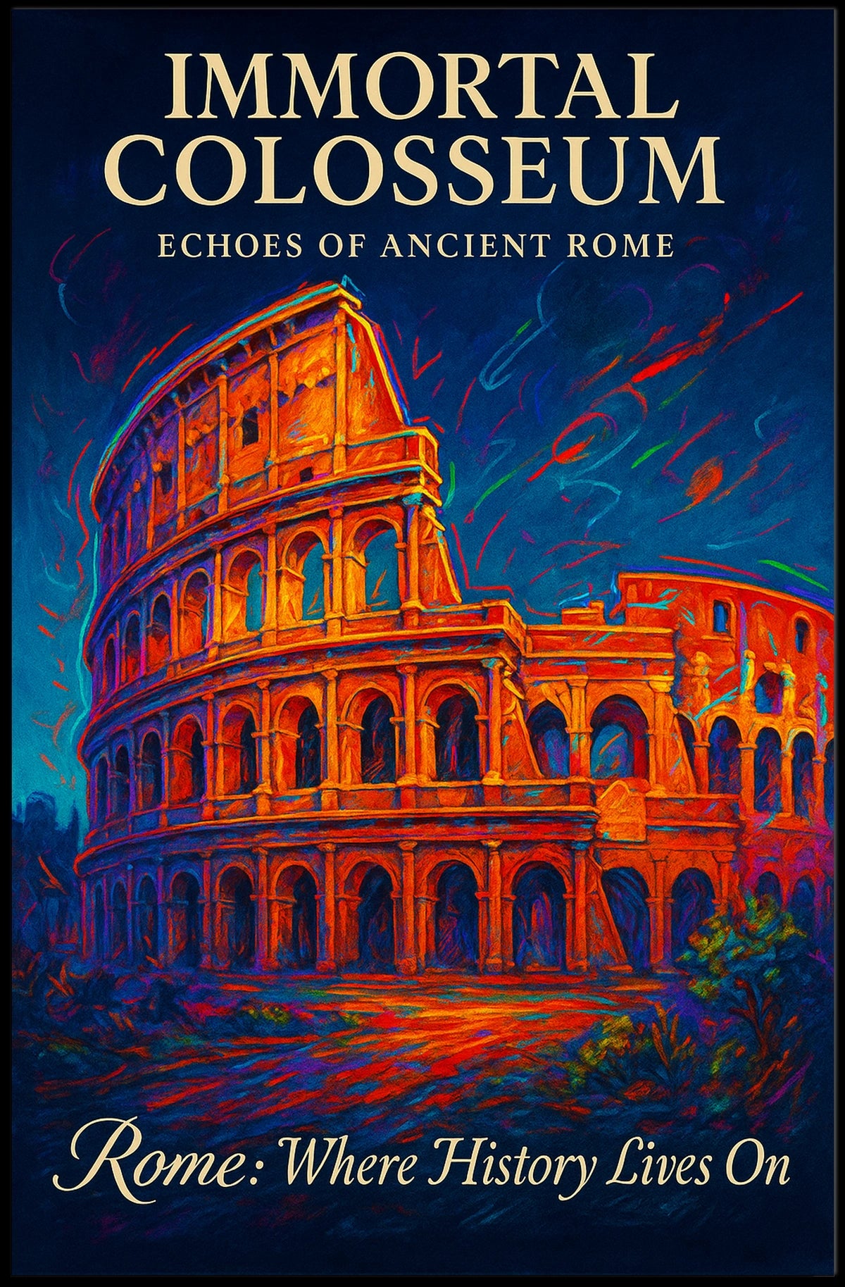 Immortal Colosseum Poster