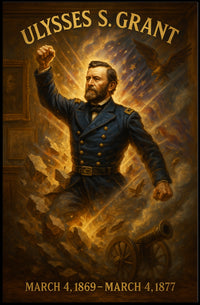 Ulysses S. Grant 18th President Poster