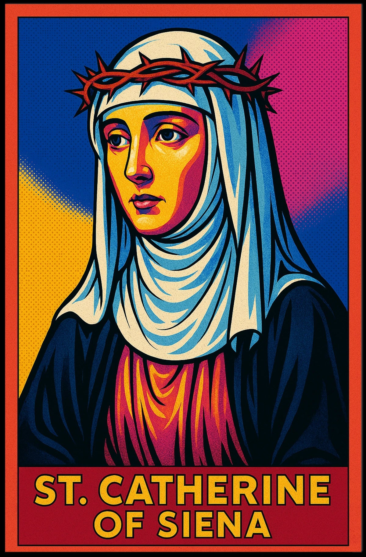 St. Catherine Of Siena Poster
