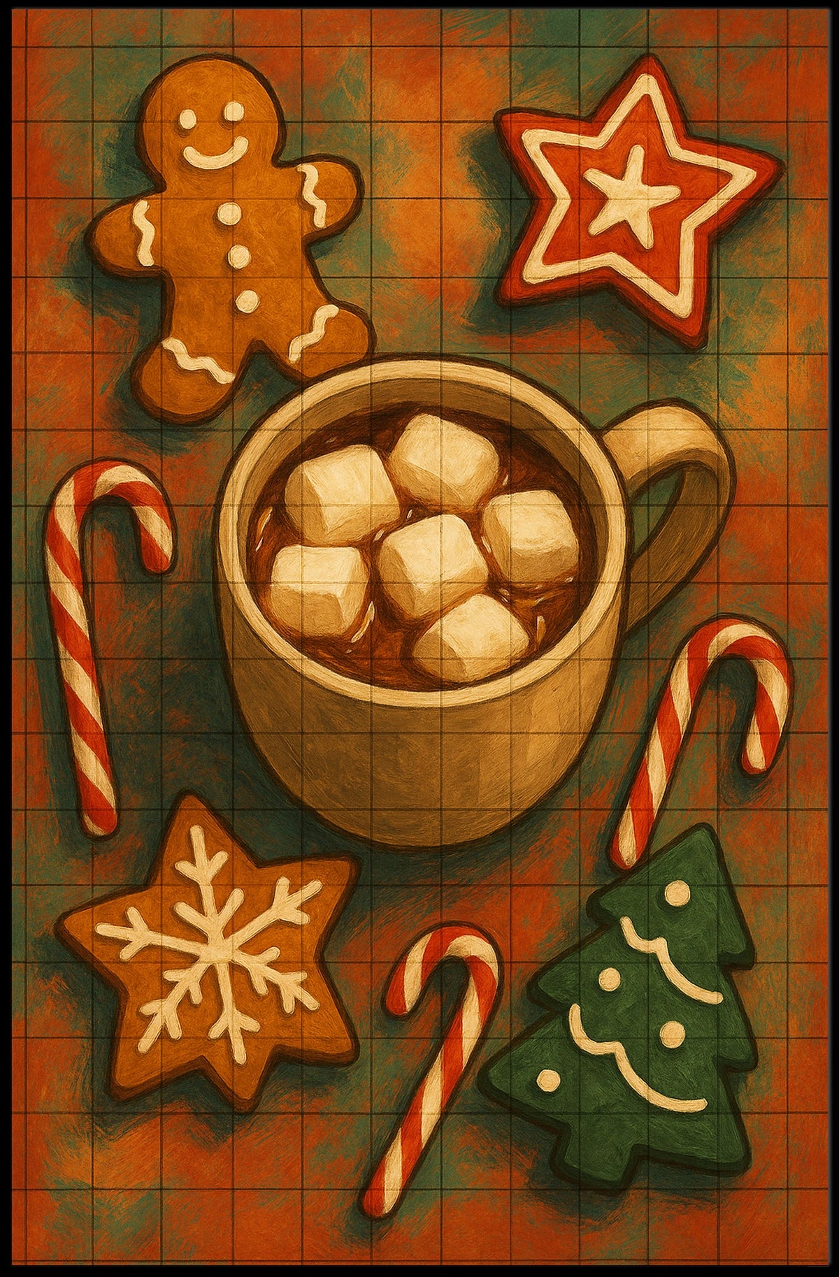 Festive Holiday Treats Poster