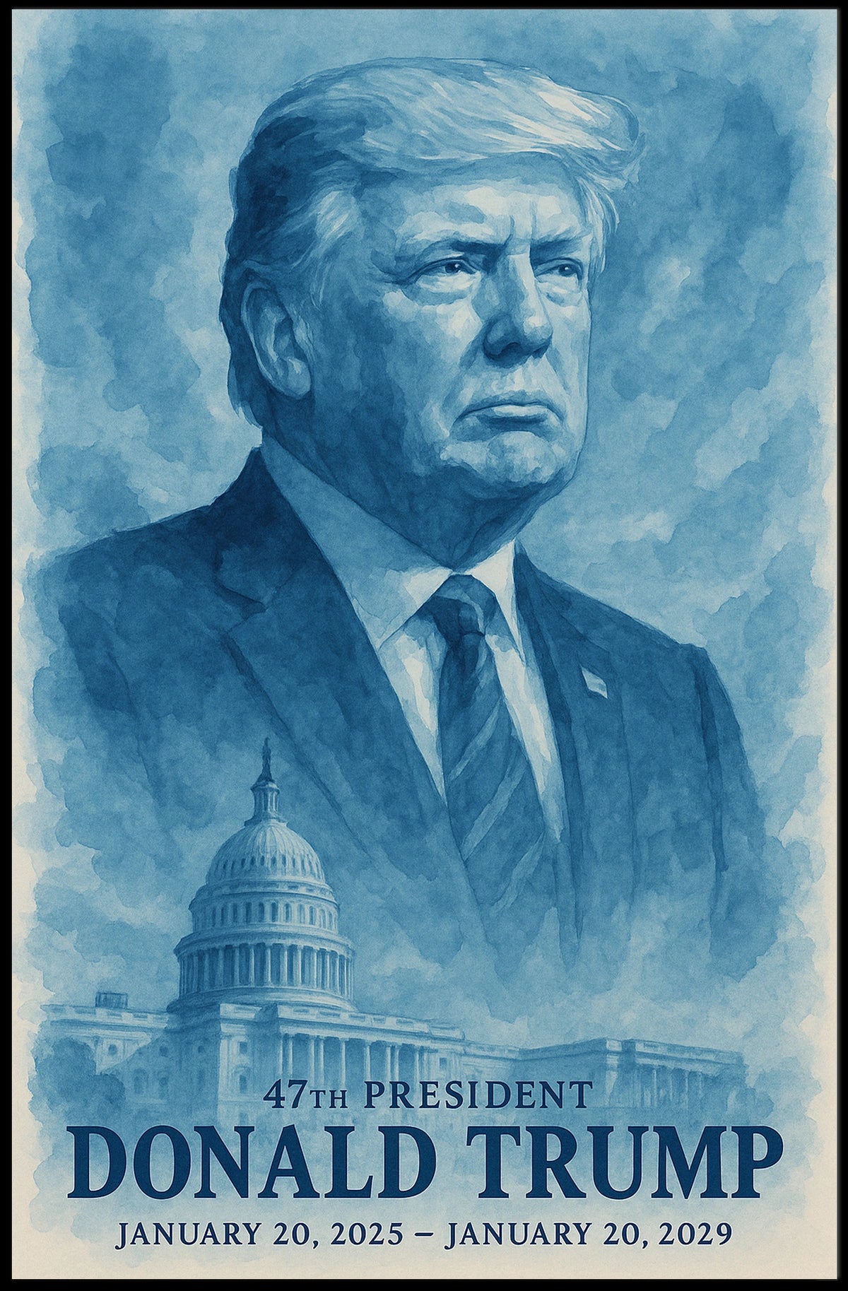 Donald Trump Vision of Valor Poster