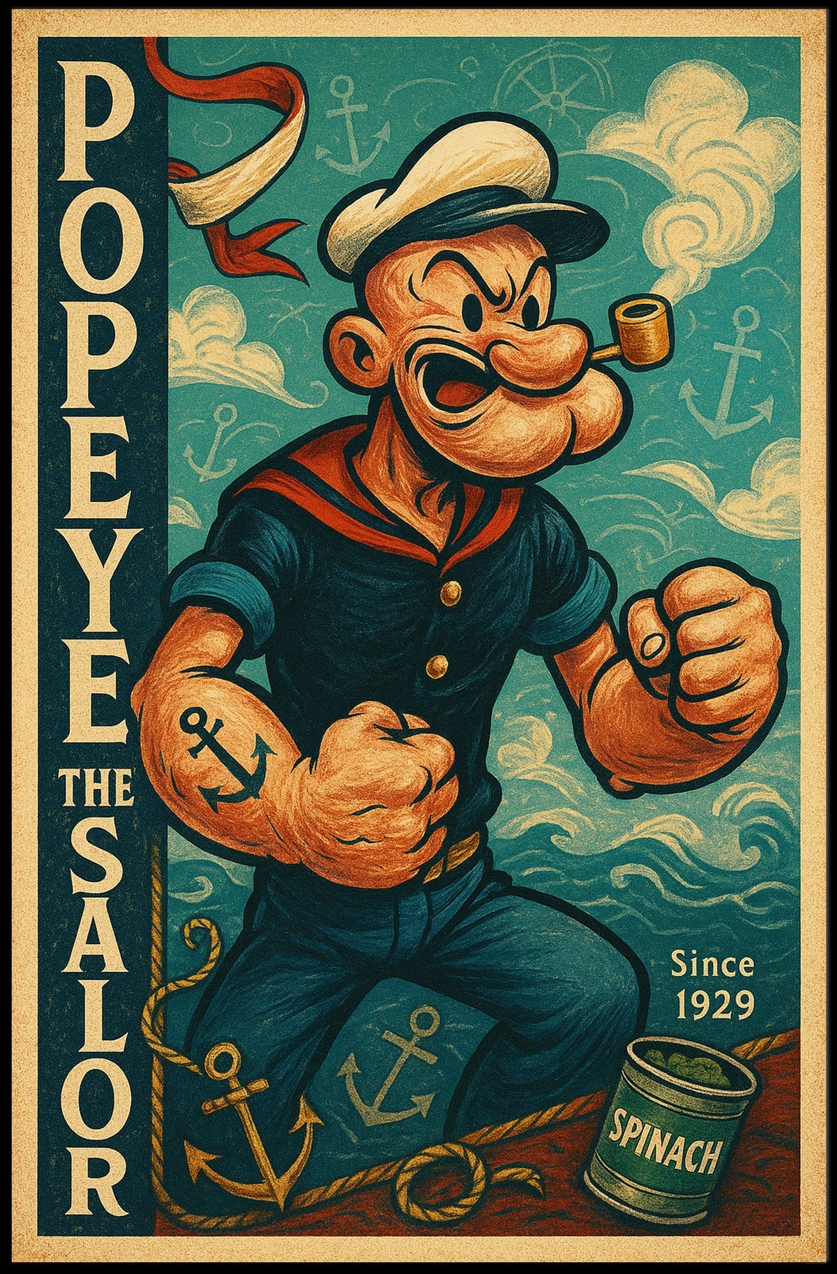 Popeye 1929 Art Poster POP-239