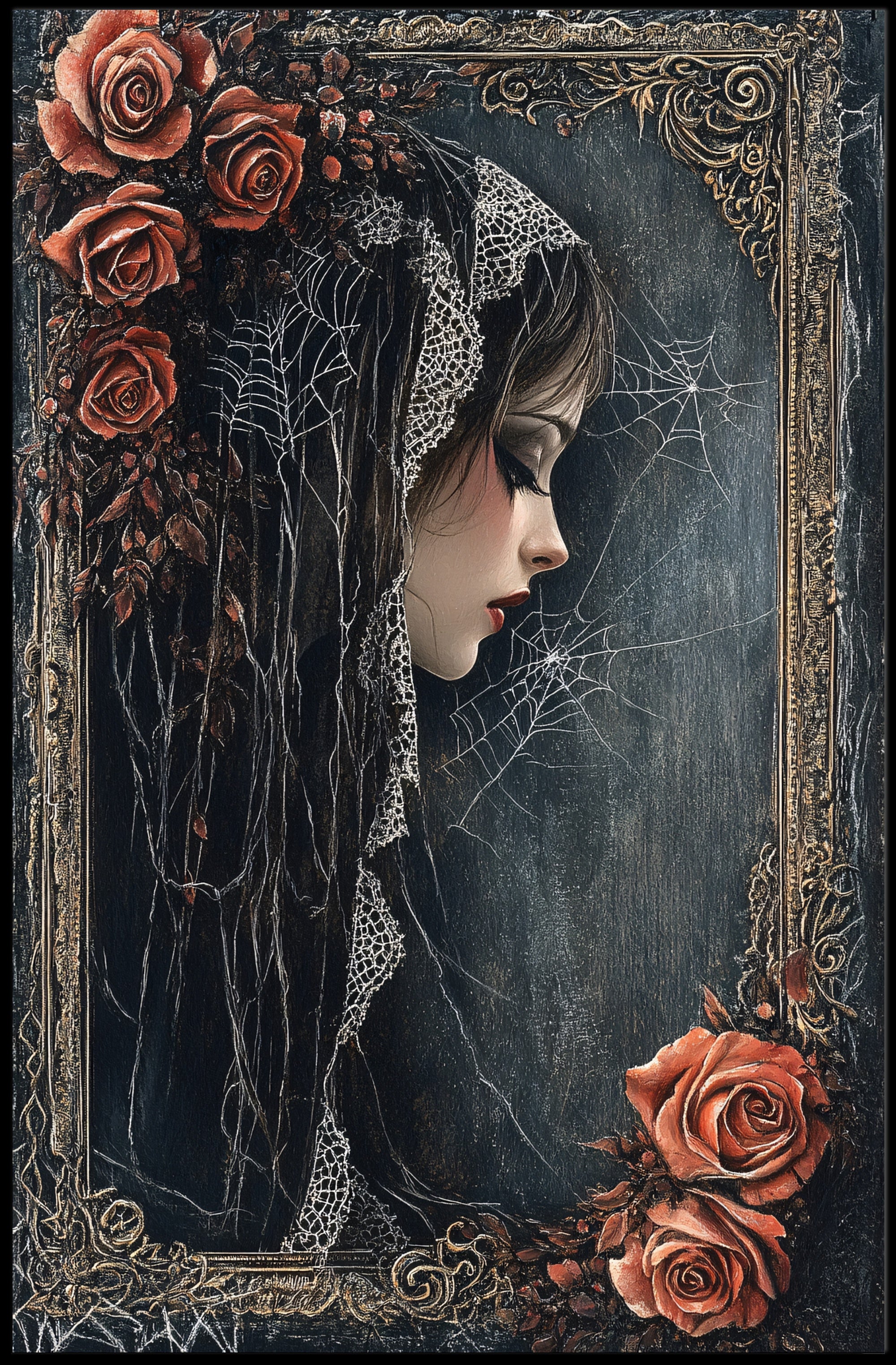 Gothic Elegance Poster