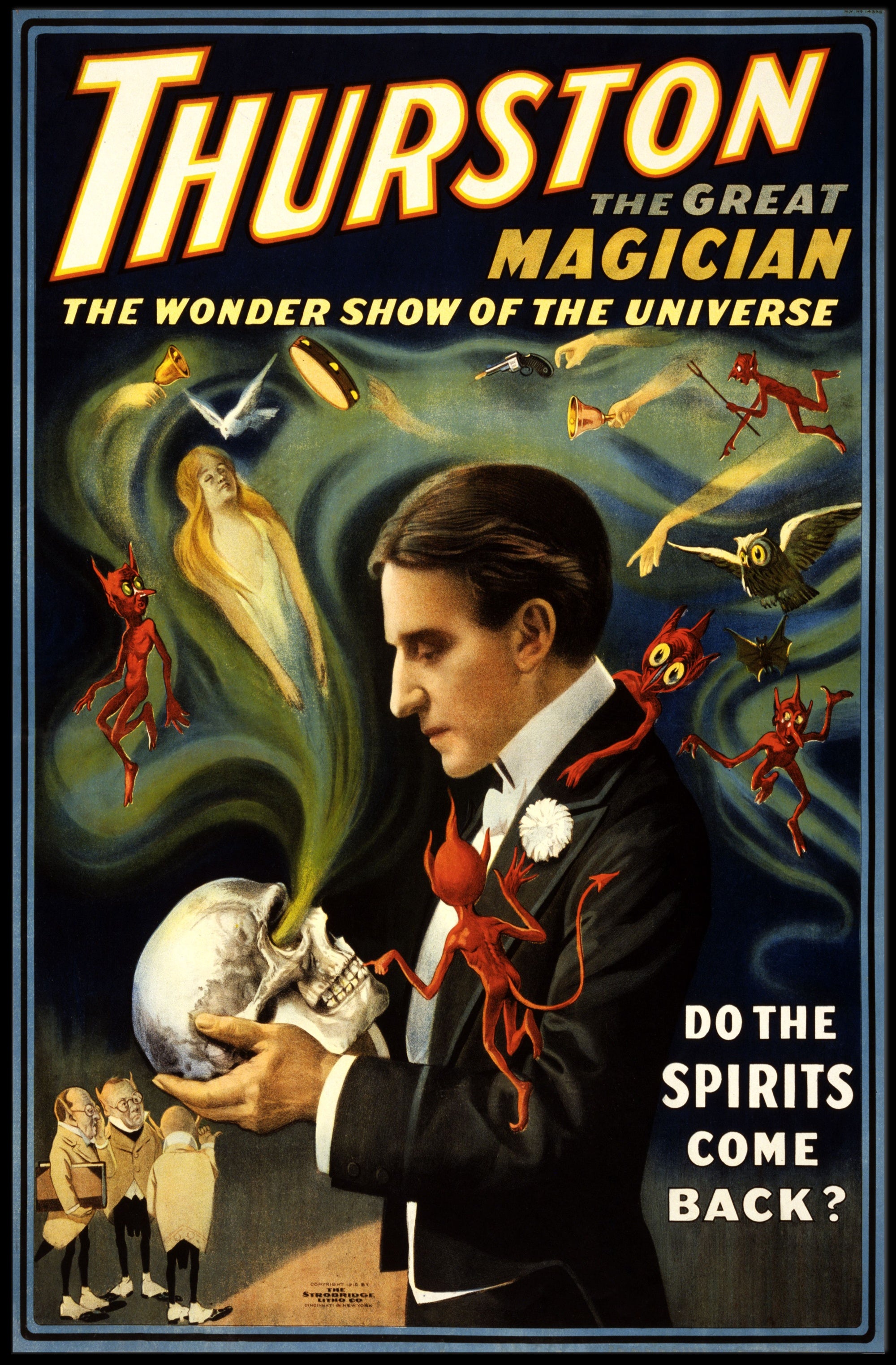 Thurston the Great Magician Historical and Cultural Poster