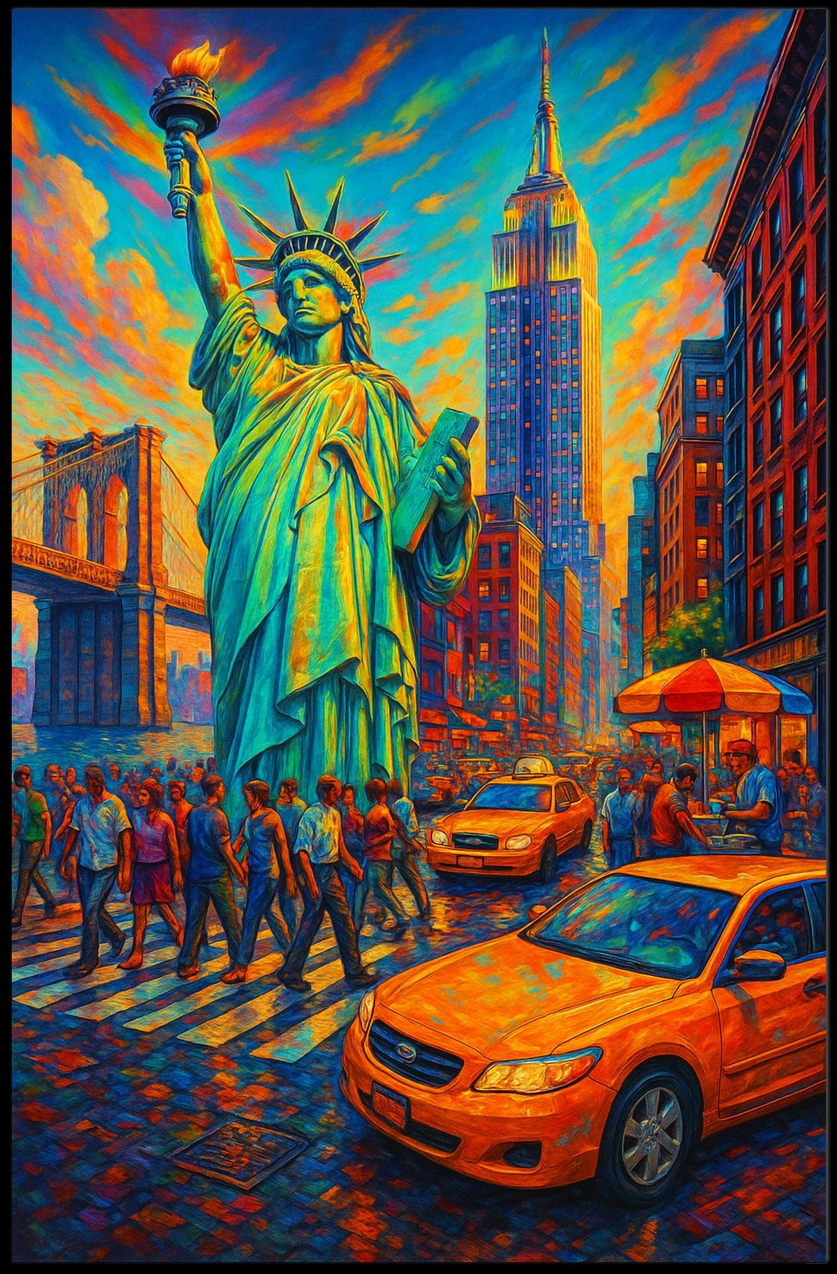 Vibrant New York City