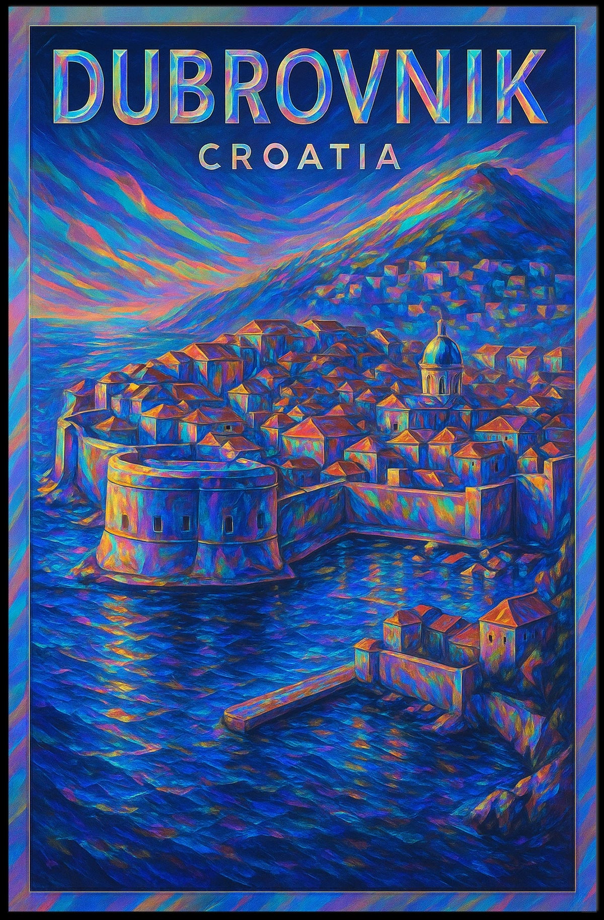Dubrovnik, Croatia Poster
