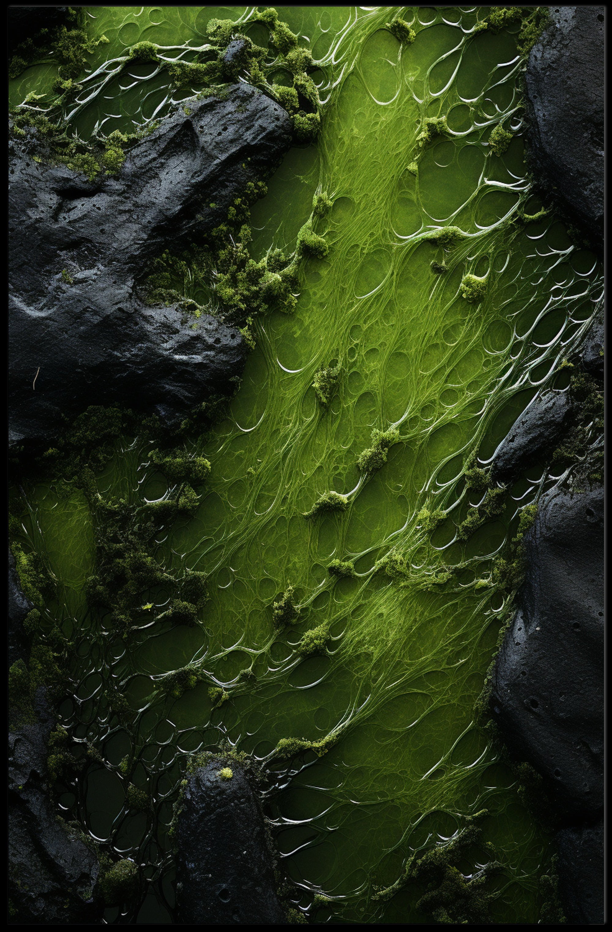 Organic Patterns In Nature Poster