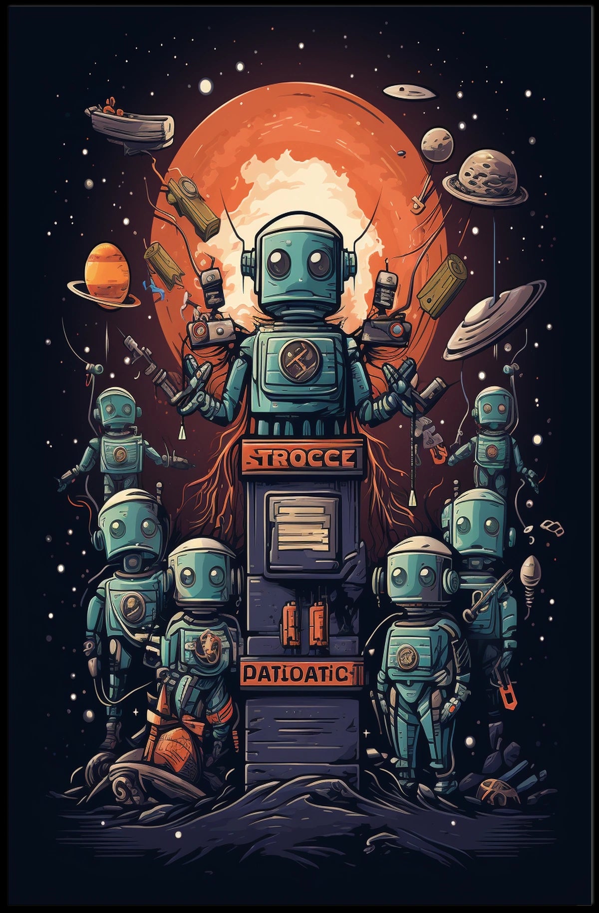 Galactic Guardians Poster