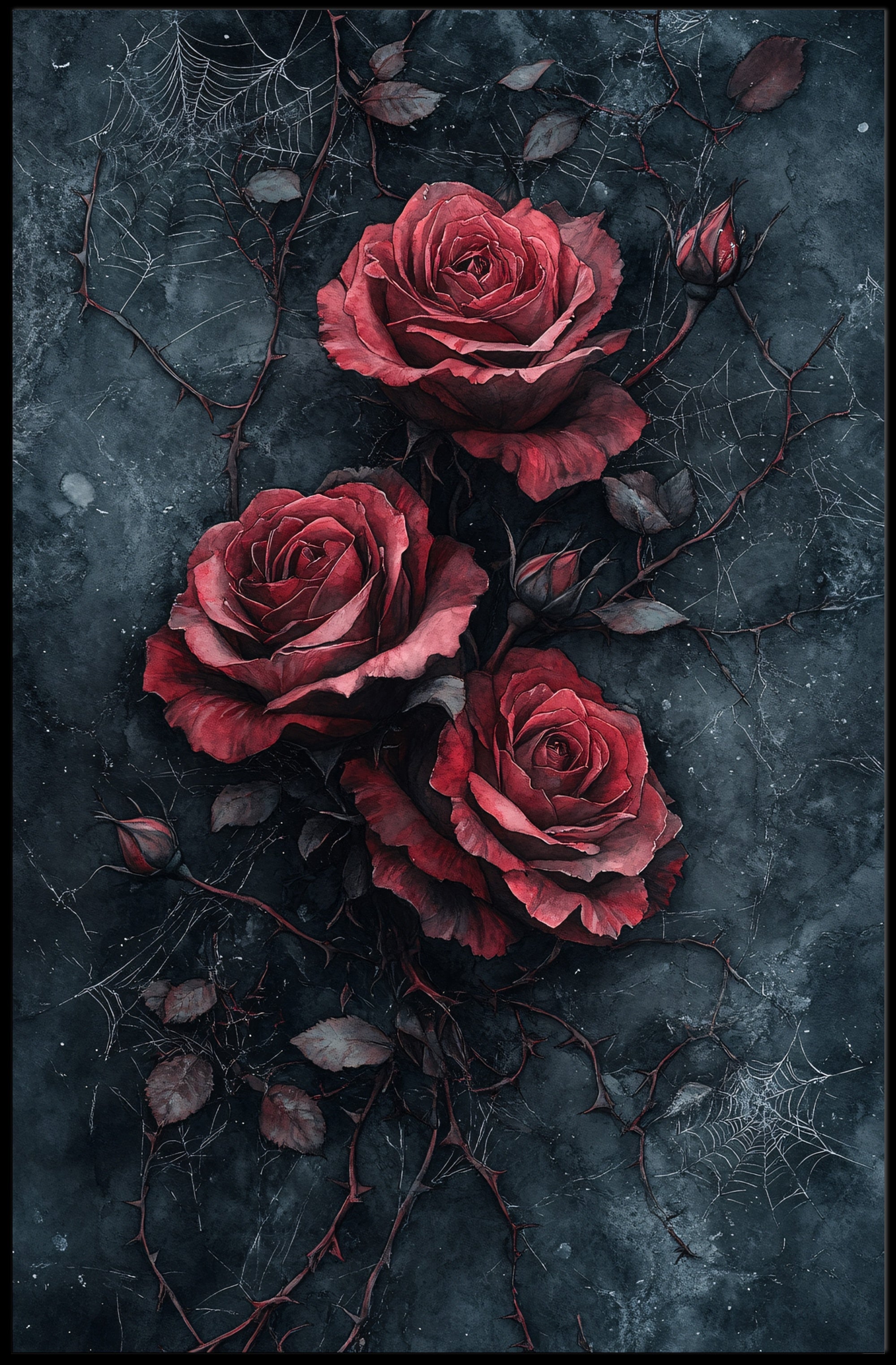 Enchanted Roses Poster