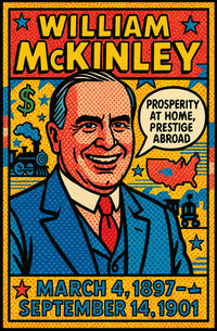 William McKinley 25th President Poster PosterGoat