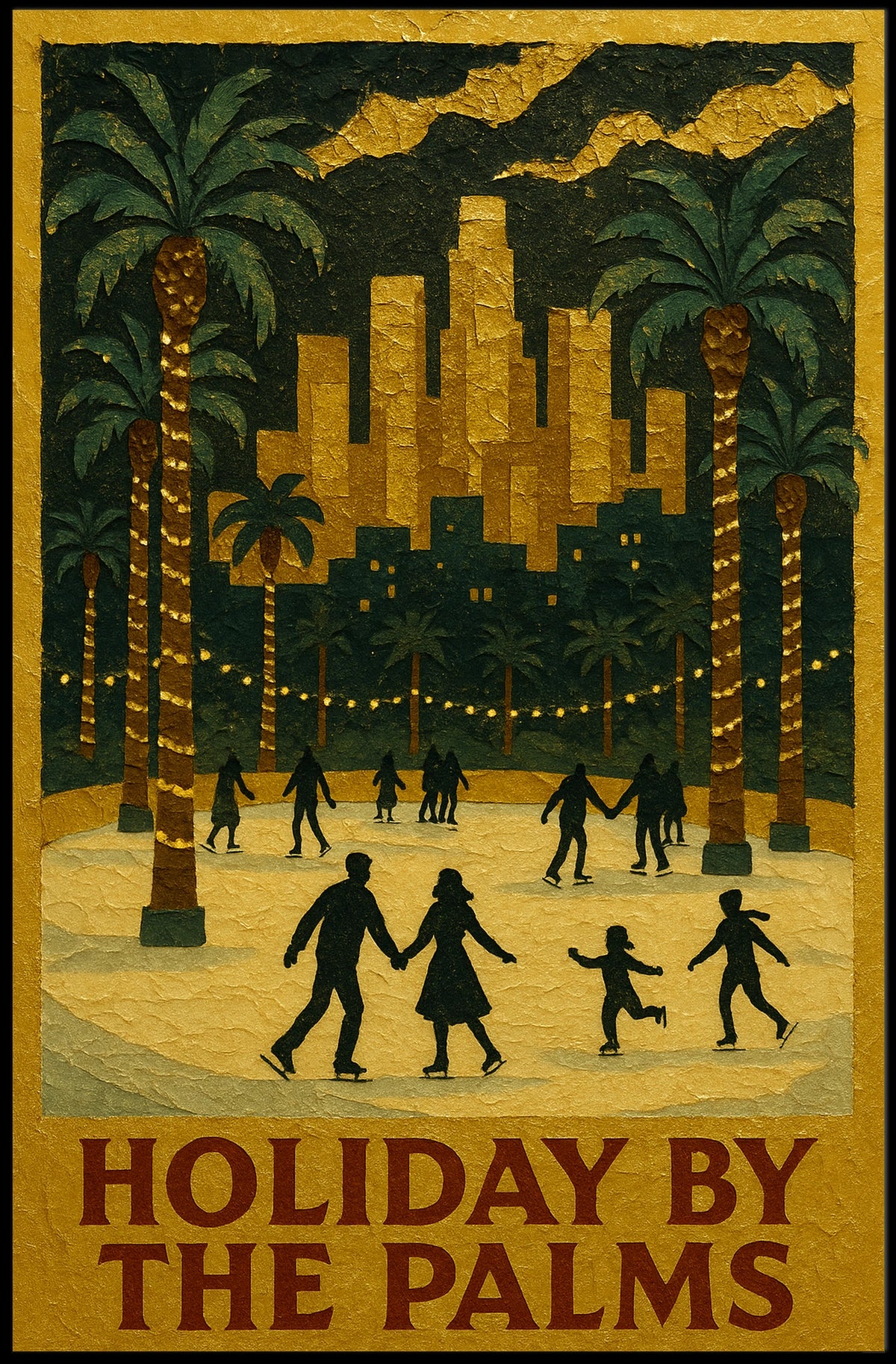 Holiday By The Palms Poster