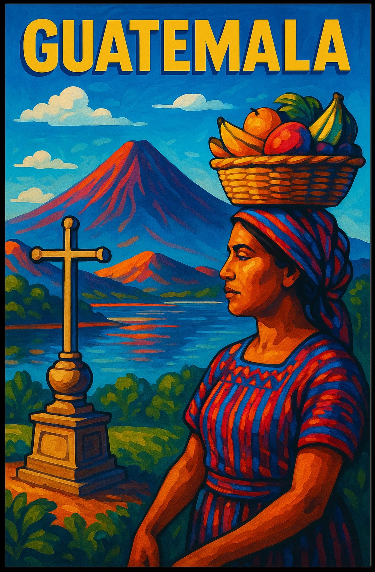 Guatemala Cultural Heritage Poster