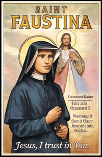 Saint Faustina Poster PosterGoat