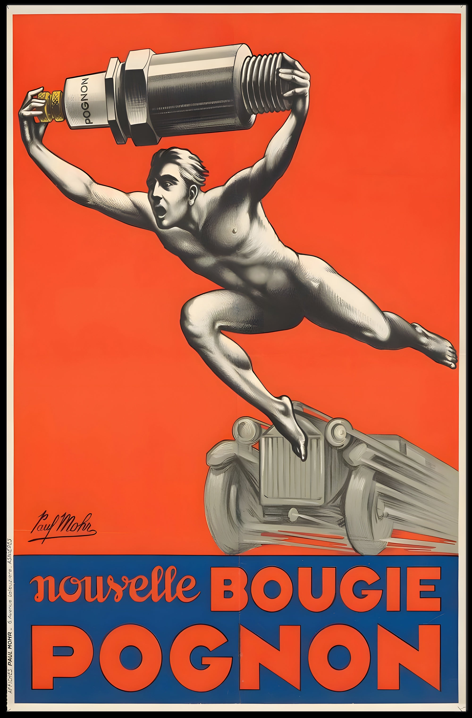 Nouvelle Bougie Pognon Poster