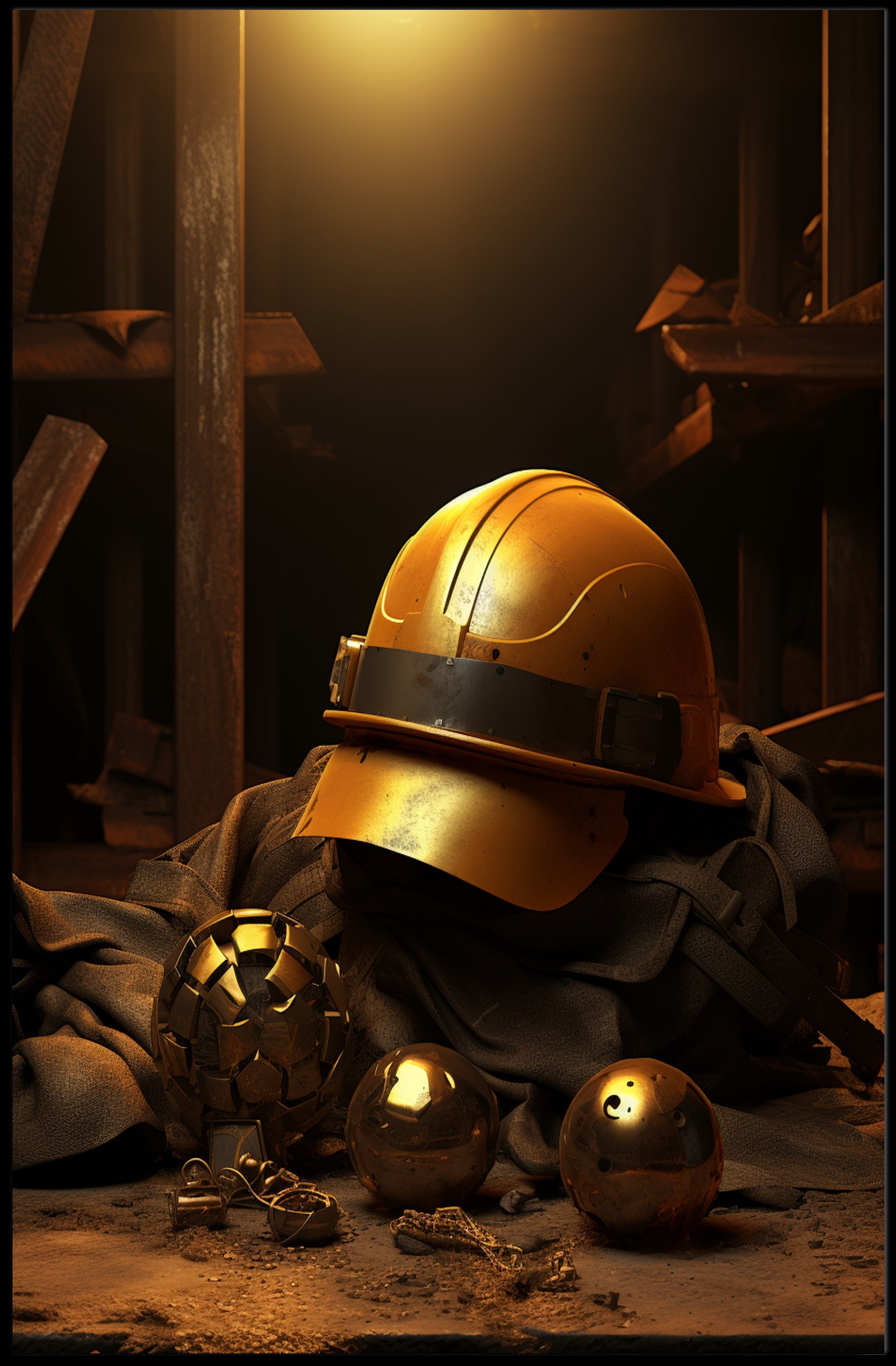 Golden Tribute Poster