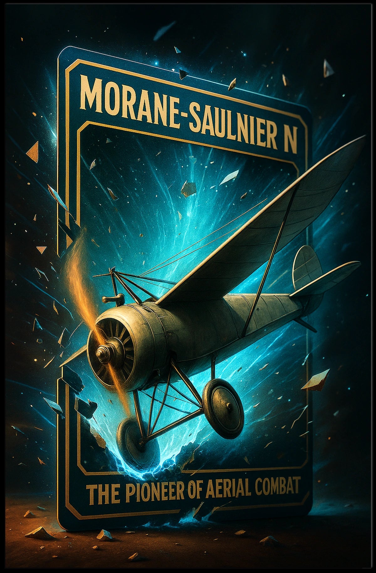 Morane-Saulnier N The Pioneer of Aerial Combat Poster