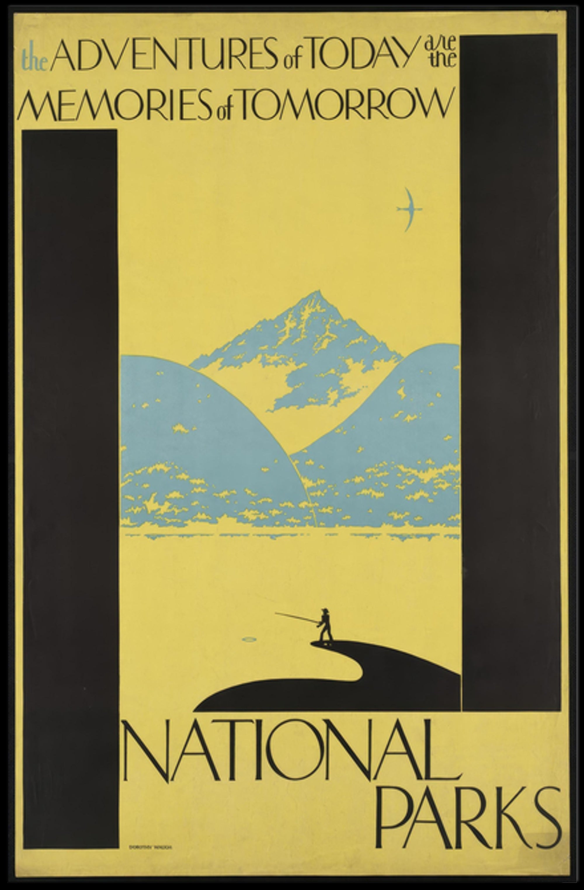 National Parks Vintage Travel Poster Art Print