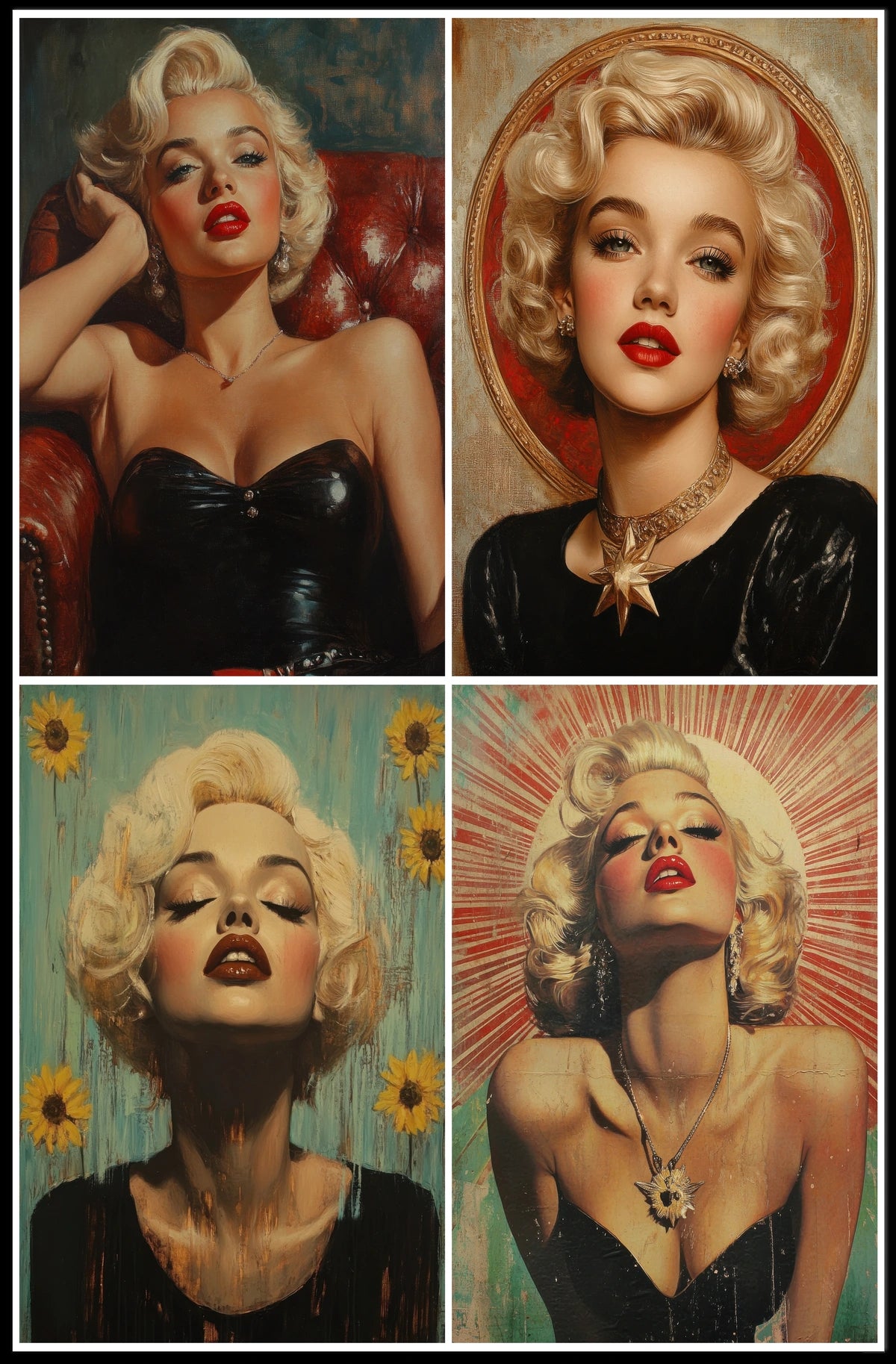 Iconic Glamour Poster