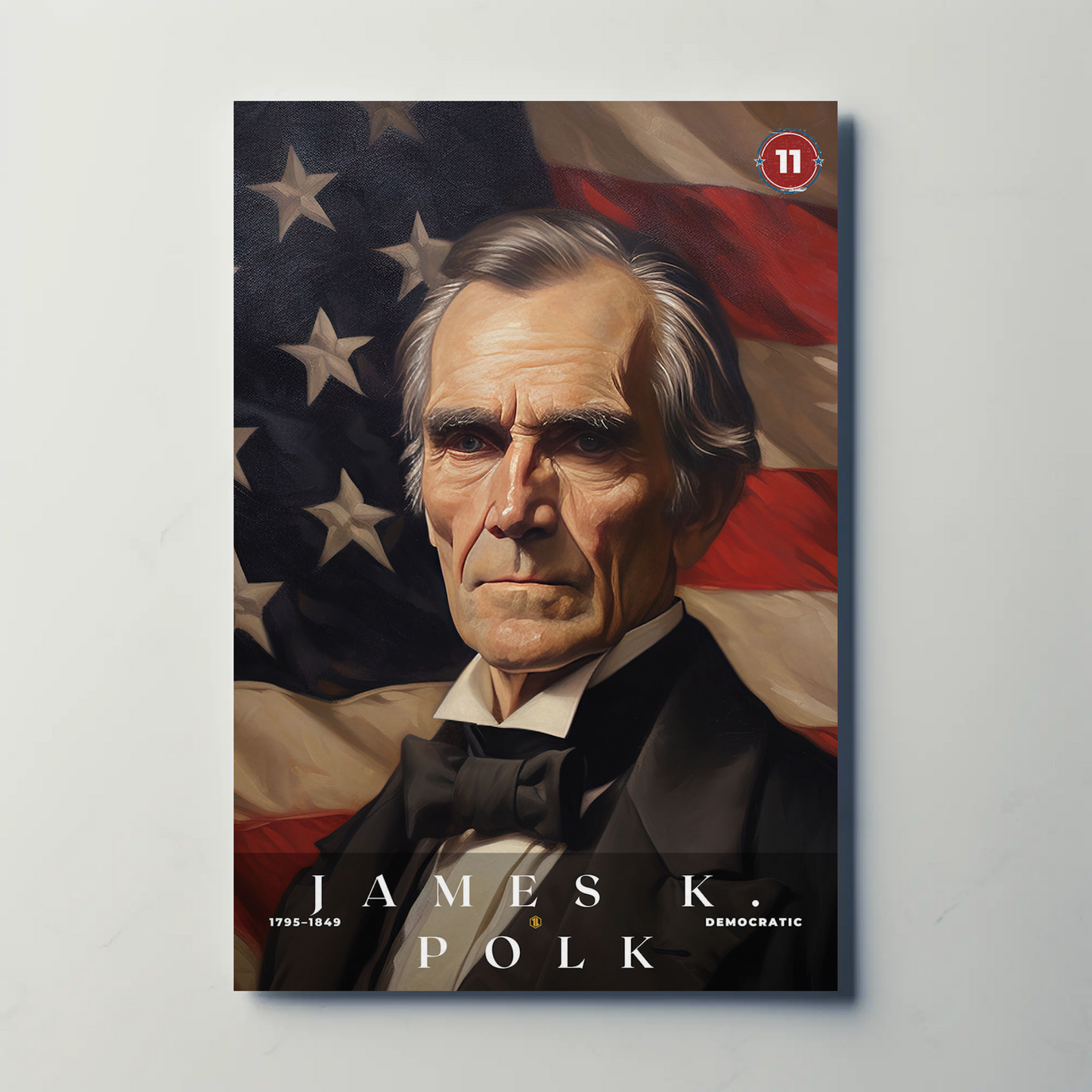 James Polk 11th President Of The United States Portrait