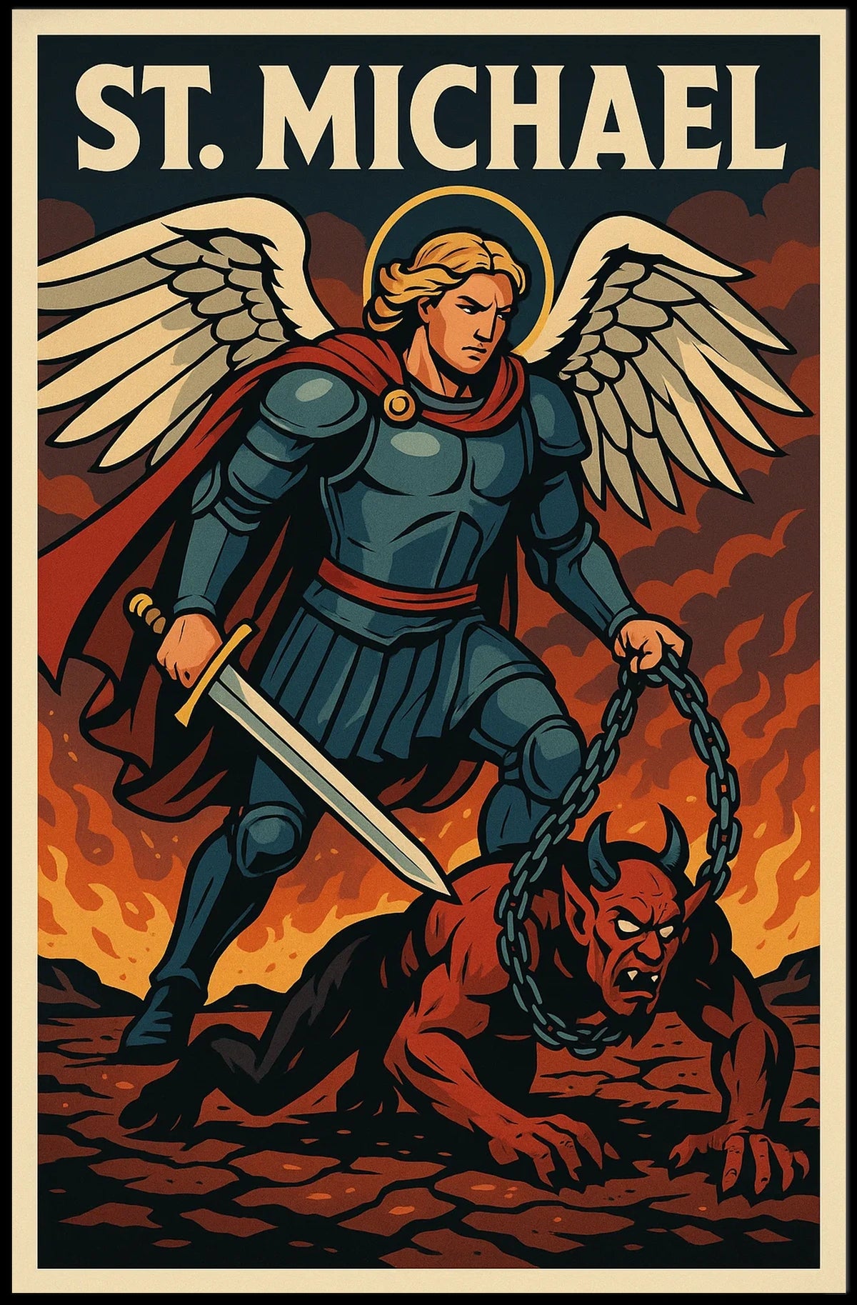 St. Michael The Archangel Poster