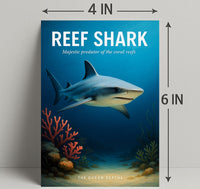 Reef Shark Majestic Predator Poster PosterGoat