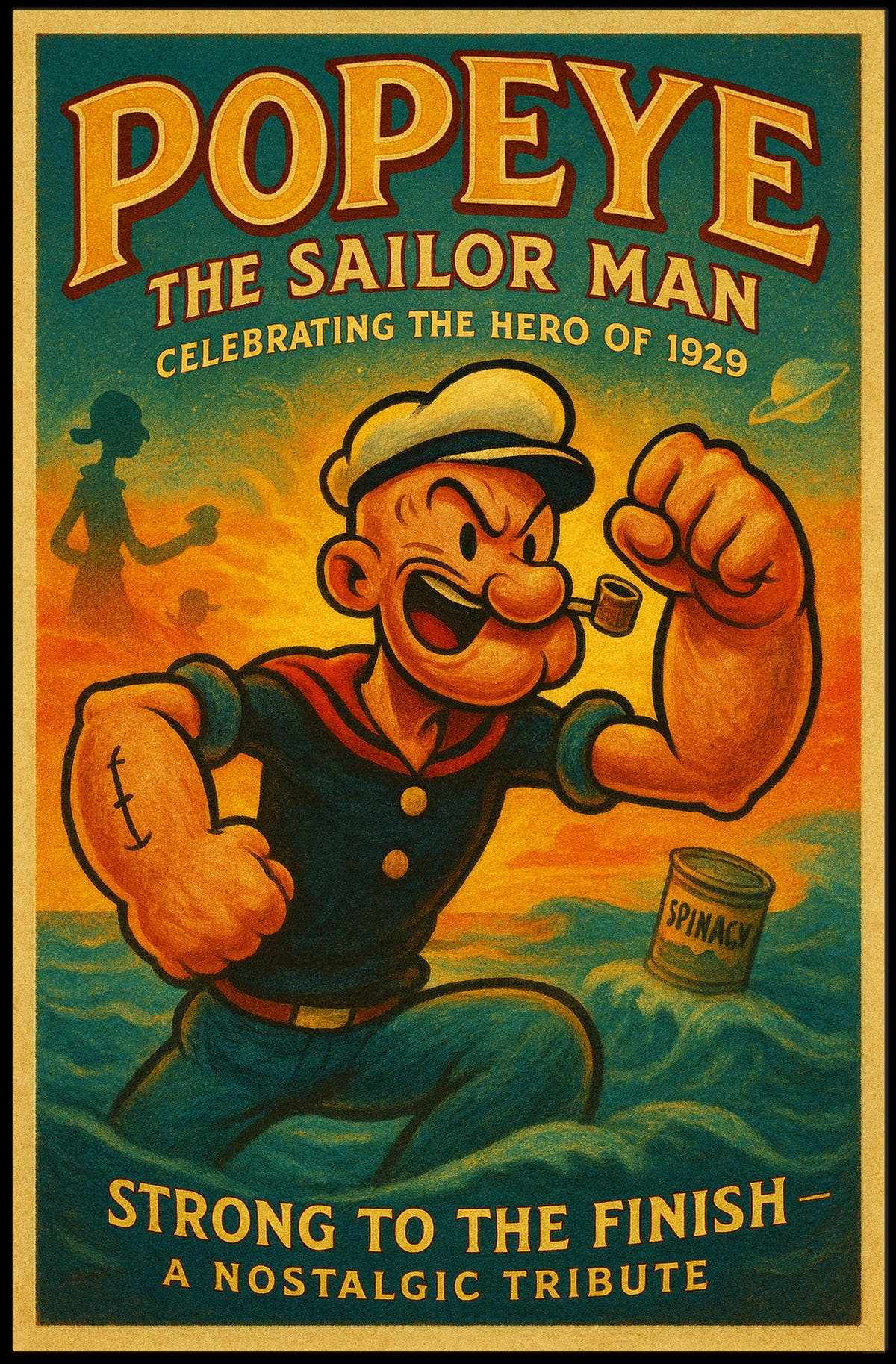 Popeye 1929 Art Poster POP-208
