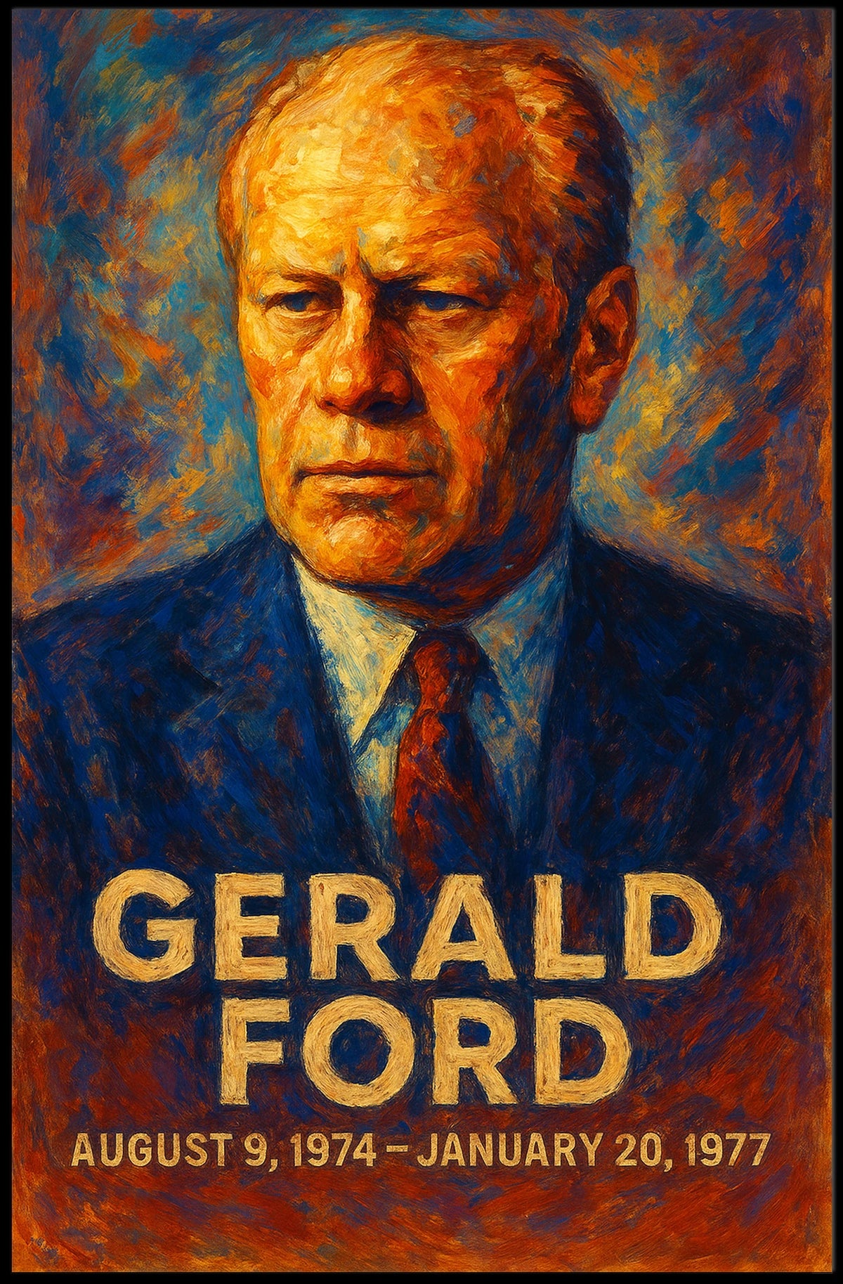 Gerald Ford Poster