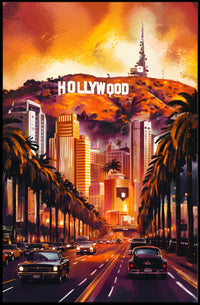 Hollywood Dreamscape Poster