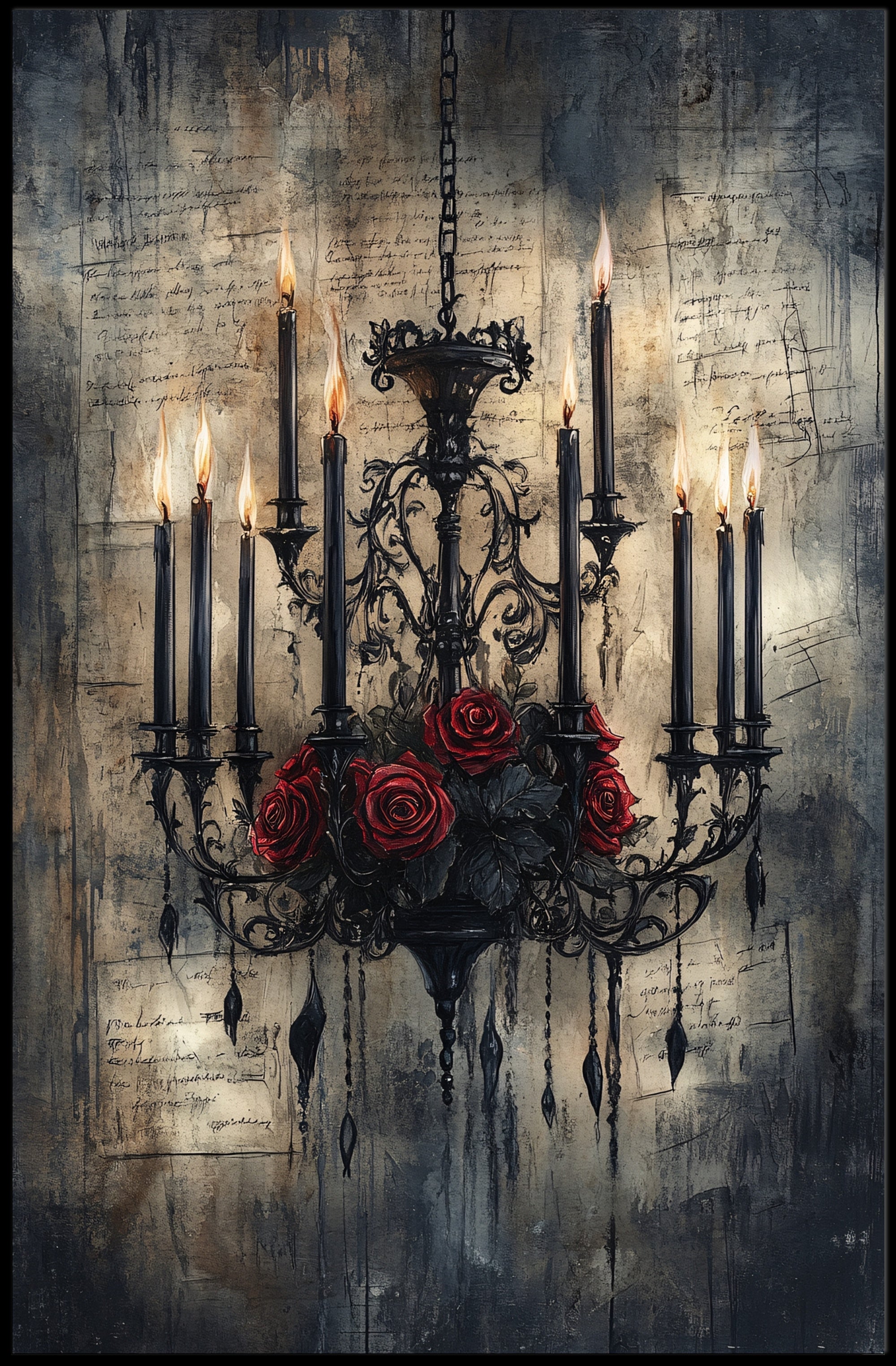 Gothic Elegance Poster