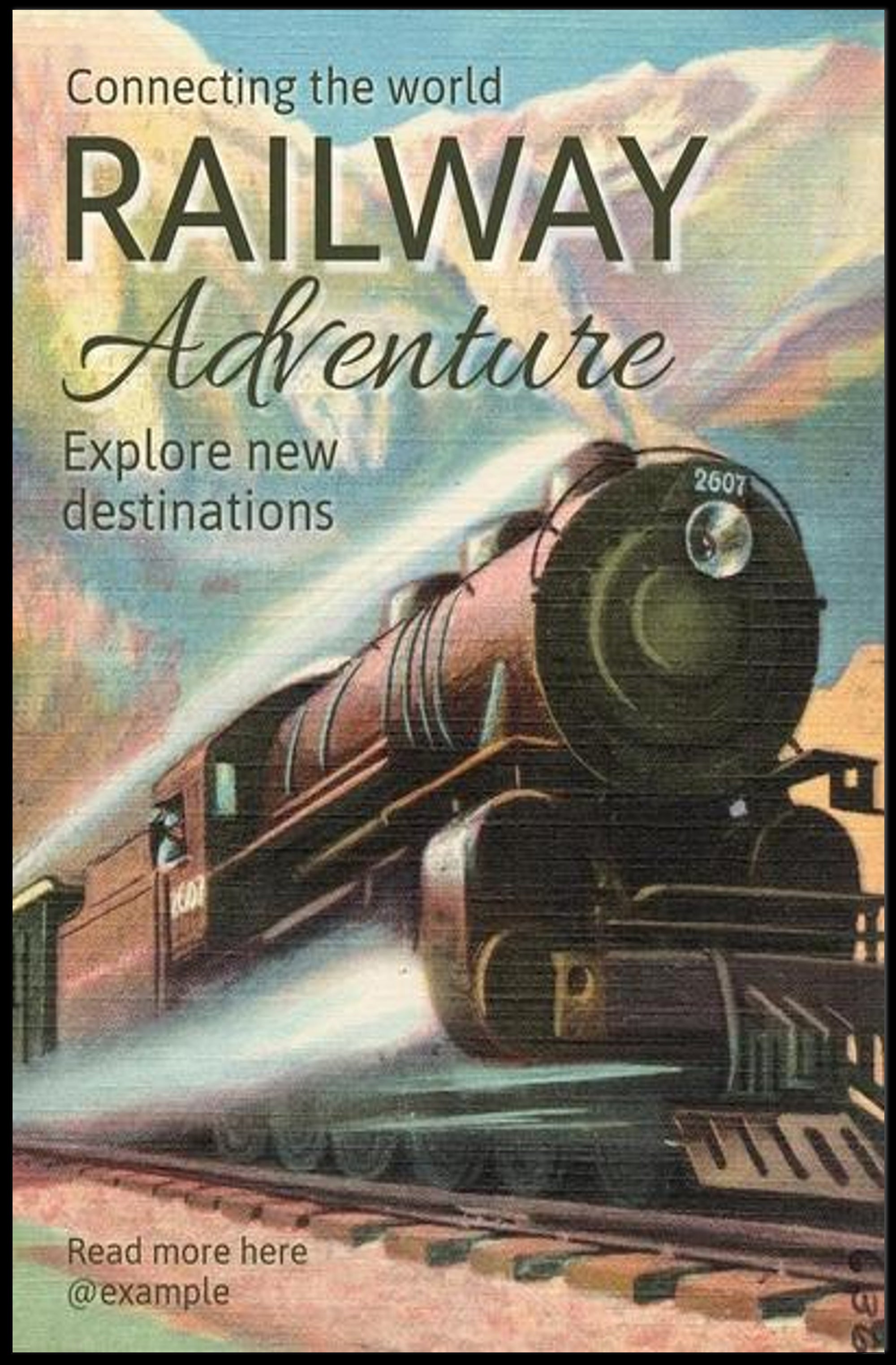 Railway Adventure Poster