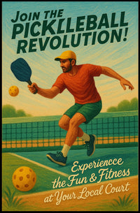 Join the Pickleball Revolution Poster