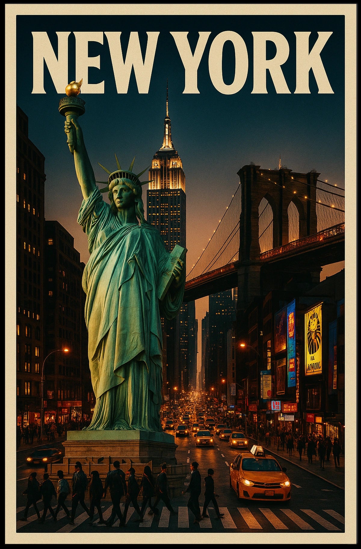 New York City Vibes Poster