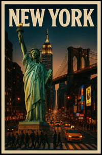 New York City Vibes Poster