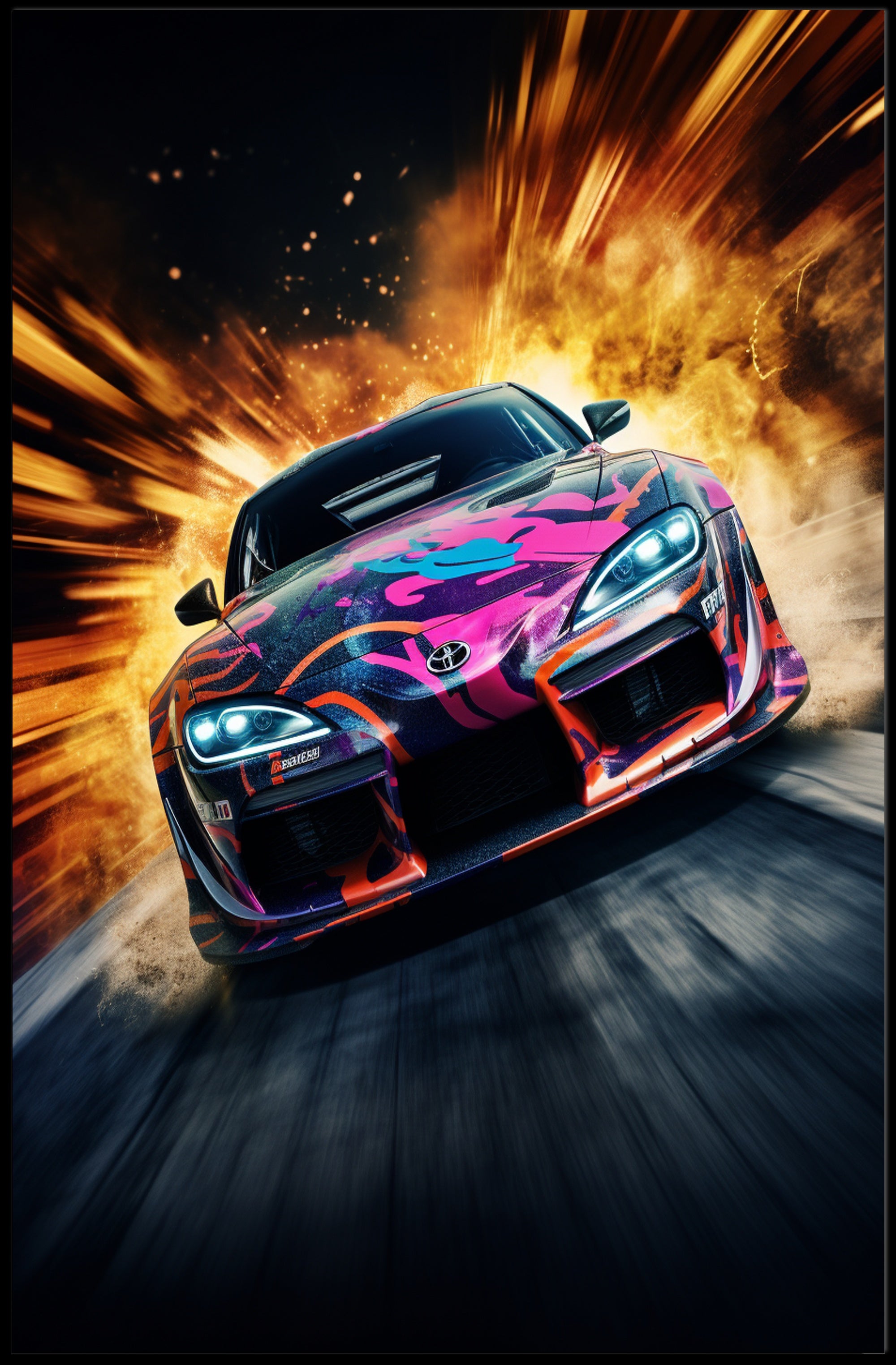 Speed and Fury Poster PosterGoat