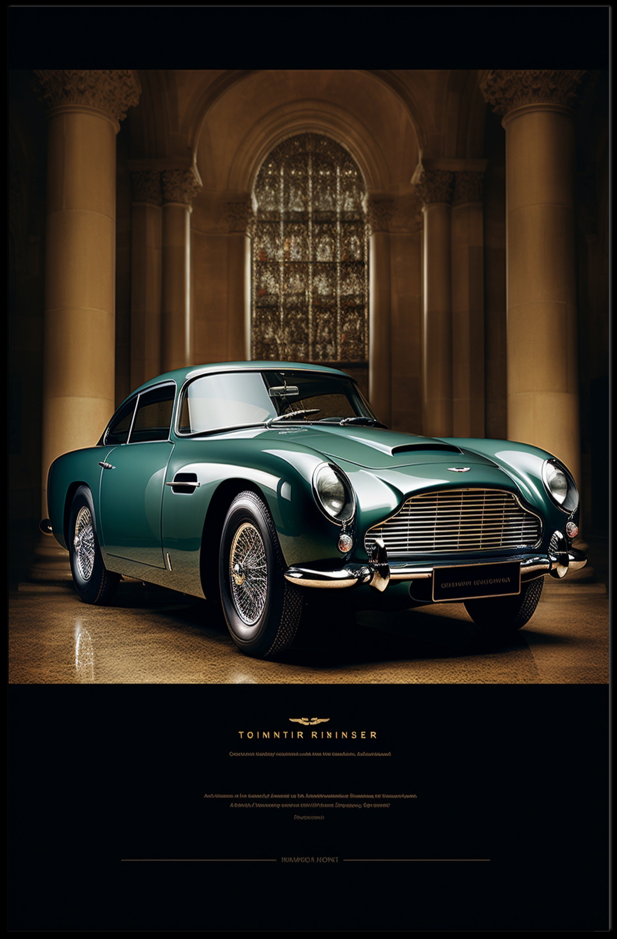 Classic Elegance on Display Poster PosterGoat