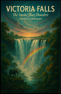 Victoria Falls The Smoke That Thunders Poster