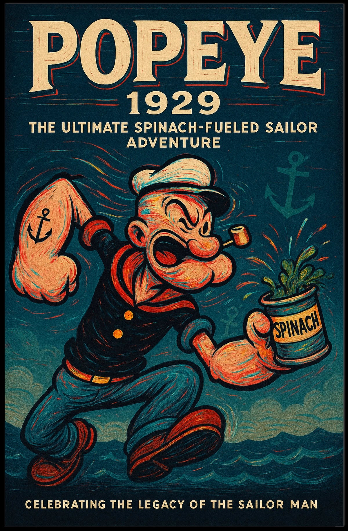 Popeye 1929 Art Poster POP-160