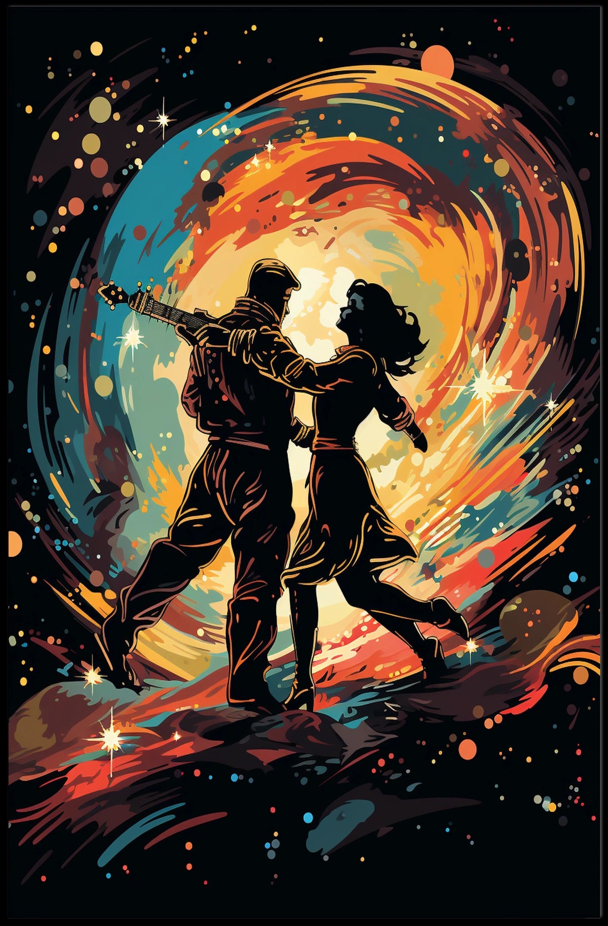 Cosmic Dance Poster