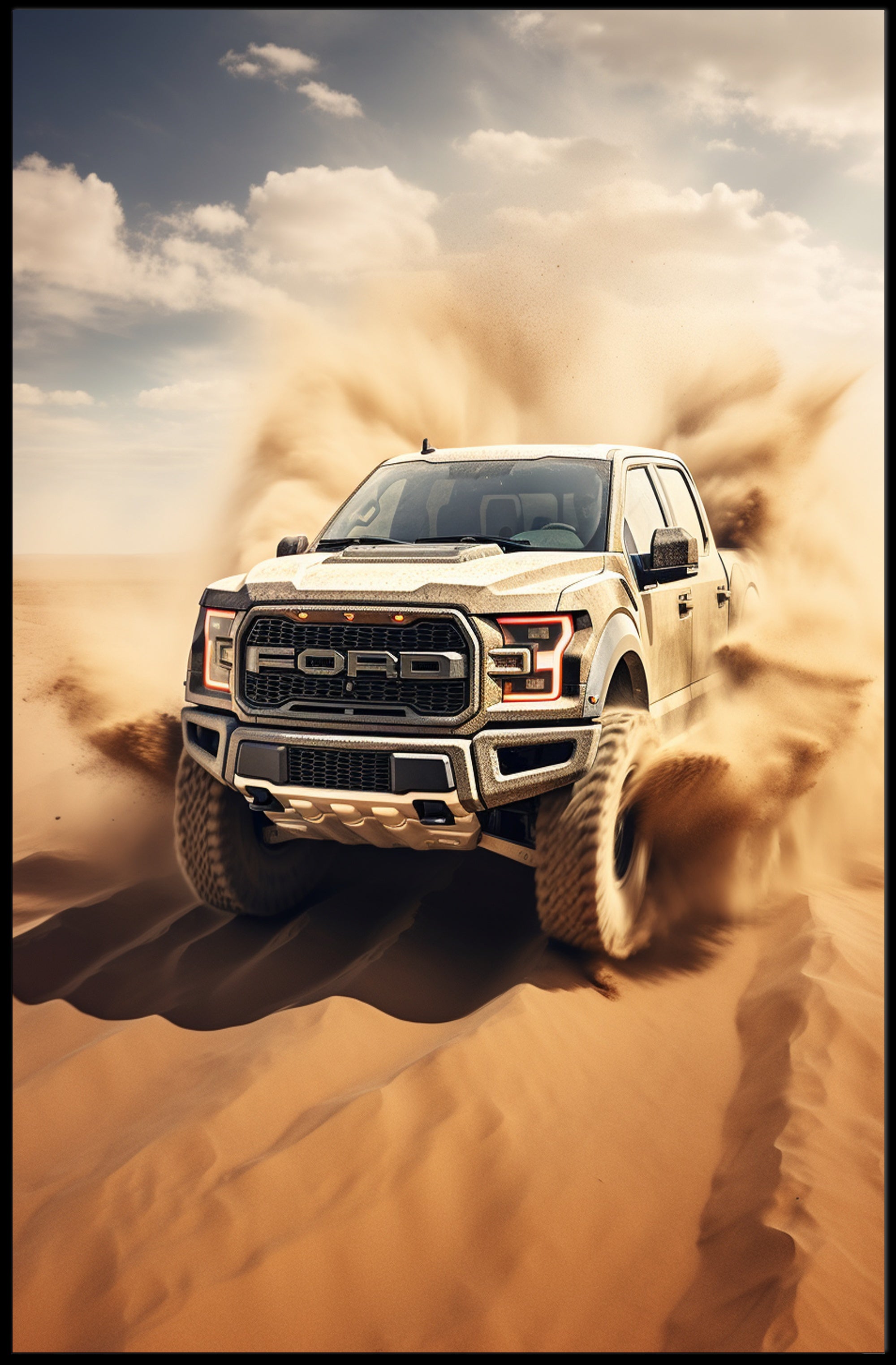 Conquering the Dunes Poster PosterGoat