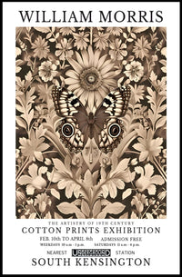 William Morris 19th Century Cotton Prints Poster