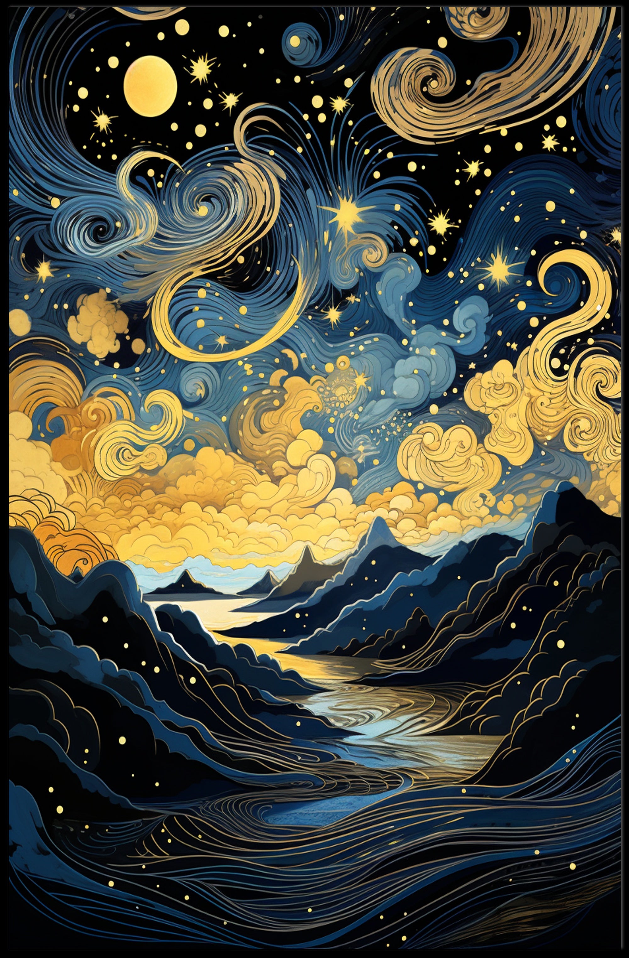 Celestial Dreams Poster PosterGoat