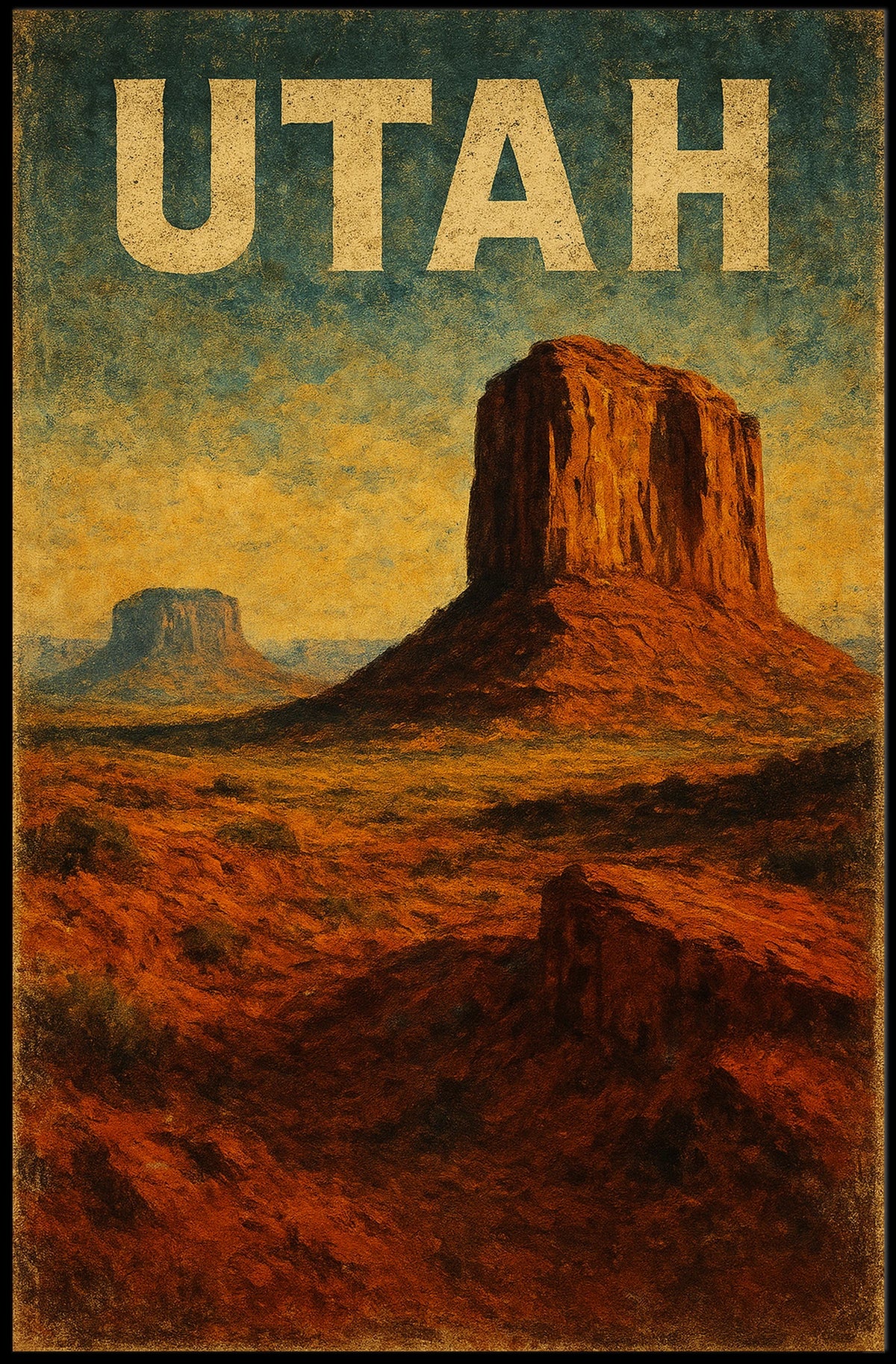 Utah Landscape Poster