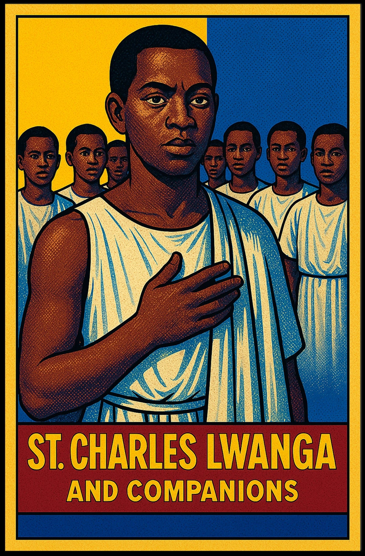 St. Charles Lwanga and Companions Poster