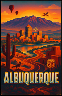 Scenic Albuquerque Poster